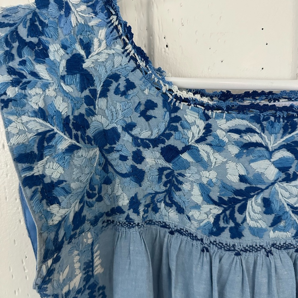 Mi Golondrina Blue Dress size XS - Picture 2 of 3
